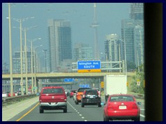 Approaching Toronto from the West.